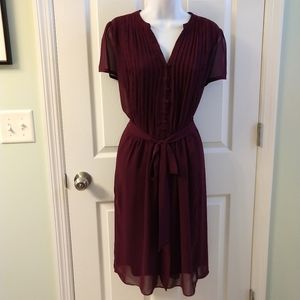 Plum dress